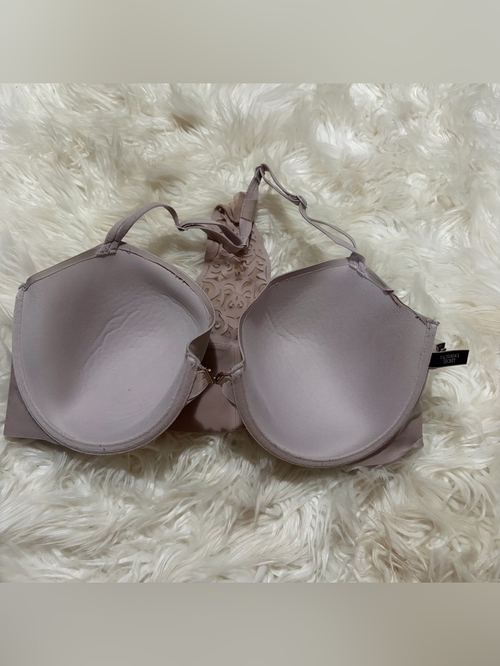 Victoria’s Secret pink front clasp bra size 38DD - Picture 3 of 4